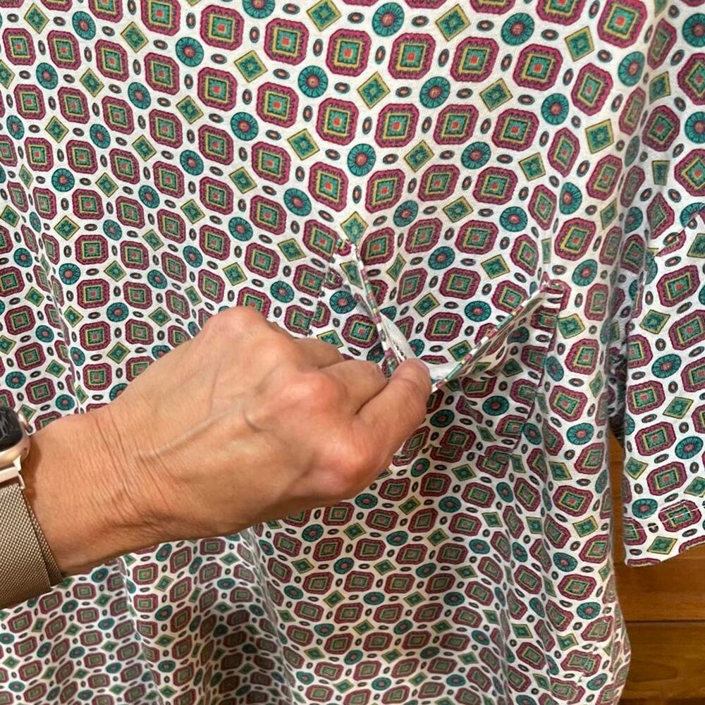 90s all over print cotton tee - Picture 2 of 6